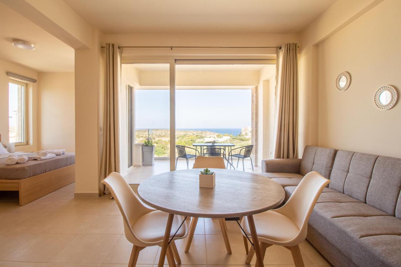Cretan Fleur Apartments เอลาโฟนีซี ภายนอก รูปภาพ
