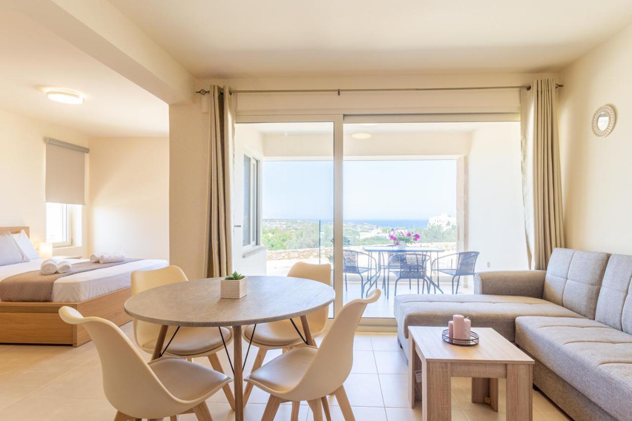 Cretan Fleur Apartments เอลาโฟนีซี ภายนอก รูปภาพ